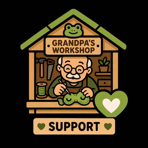 Support Grandpa's WorkShop💚👴